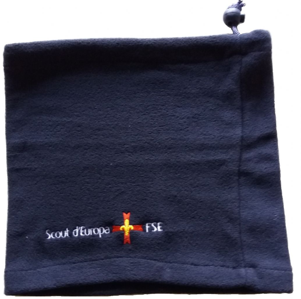NECK WARMER WITH LOGO